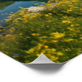 Poster Vibes Chalet Suisse - Carburant Votre Voyage (Coin)