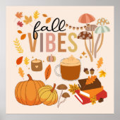 Poster Vibes d'automne (Devant)