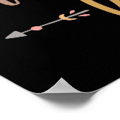 Poster Vibes de 3e année Arc en ciel Troisième année Reto (Coin)