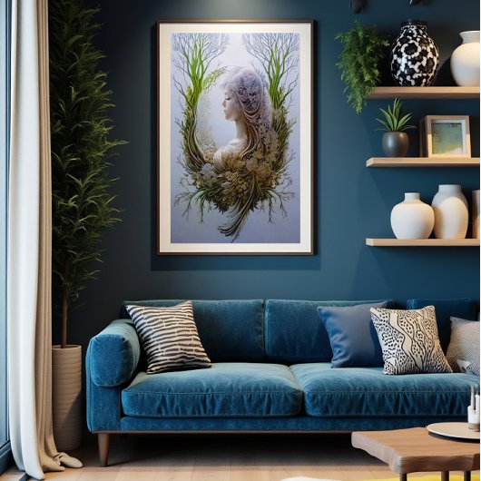 Poster Vibes de fées forestières