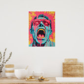 Poster Vibes de fête : l'esprit du rock (Cuisine)