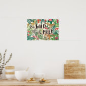 Poster Vibes de la jungle (Cuisine)