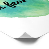 Poster vibes de motivation positives pour l'acceptation d (Coin)