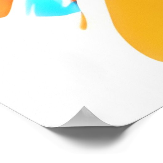 Poster Vibes de paix super (Coin)