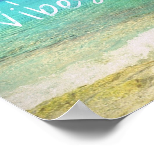 Poster Vibes de plage (Coin)