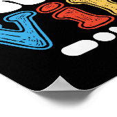 Poster Vibes De Troisième Année Retour À L'École Étudiant (Coin)