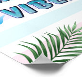 Poster Vibes d'été (Coin)
