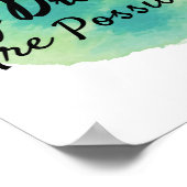 Poster vibes d'inspiration positive pour l'acceptation de (Coin)