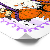 Poster Vibes éffrayantes Retro Ghost Coquette Bow Hallowe (Coin)