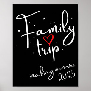 Poster Vibes Familiales 2025 Réunion Familiale Vacances F