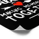 Poster Vibes familiales Faire des souvenirs 2025 Réunion (Coin)