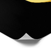 Poster Vibes Gluées Funny Glue Pun Dark BG (Coin)