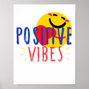 Poster Vibes positives