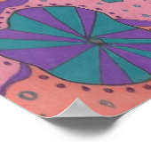 Poster Vibes rétro funky (Coin)