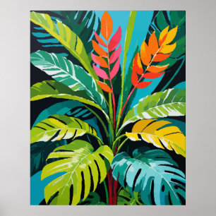 Poster Vibes tropicales