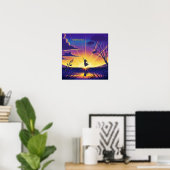 Poster Vibrance (Bureau à domicile)