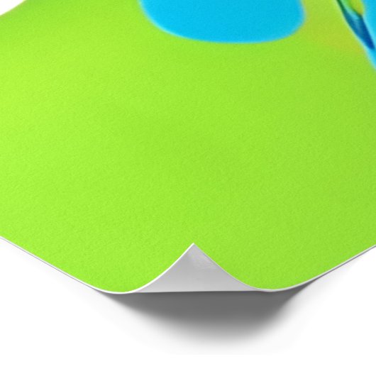 Poster Vibrant Artwork de fraises (Coin)