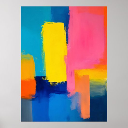 Poster Vibrant Horizon (Devant)