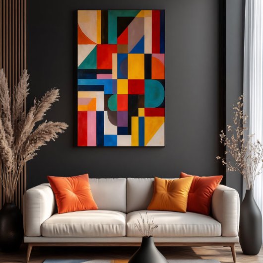 Poster Vibrant Mosaic