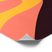 Poster Vibrant Pop Art Doberman Portrait (Coin)