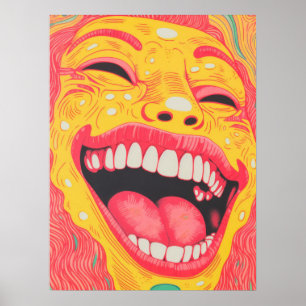 Poster Vibrant sourire