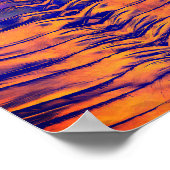 Poster Vibrant Symmetrical Abstract Pattern (Coin)