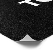 Poster Vibrant Tourmaline Crystal (Coin)