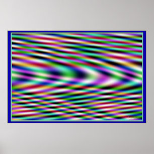 Poster Vibrations colorées