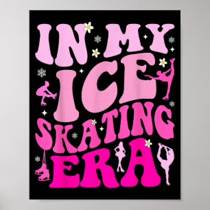 Poster Vibrations de patinage sur glace Entraîneur de pat