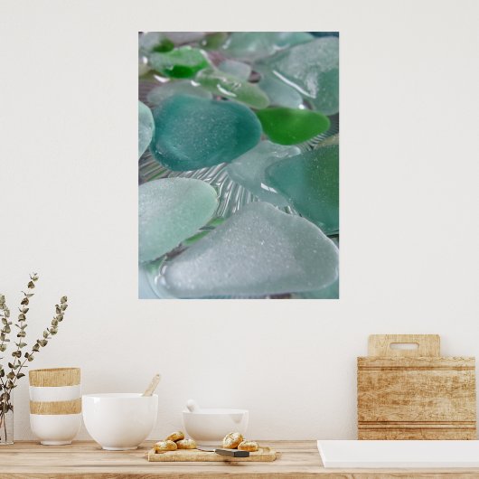 Poster Vibrations vertes (Cuisine)