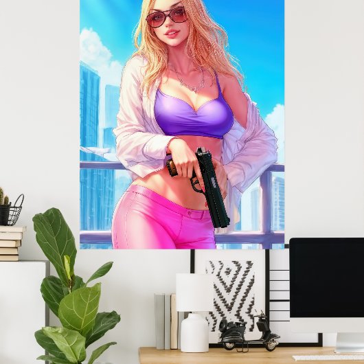 Poster Vice-Baby (Bureau à domicile)