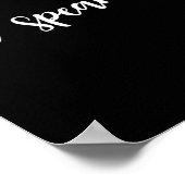 Poster Vice-président Je parle Kamala Harris (Coin)