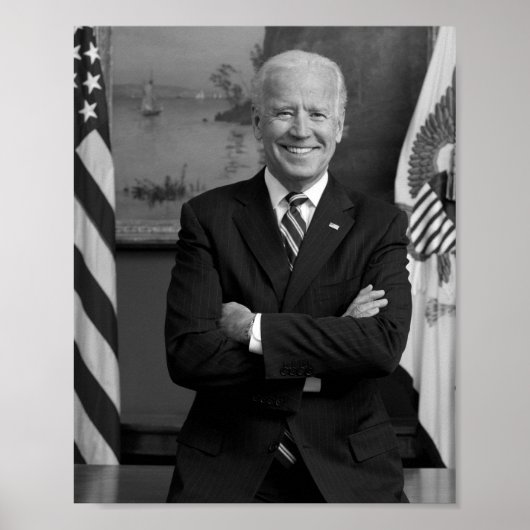 Poster Vice-président Joe Biden Portrait officiel - 2013 (Devant)