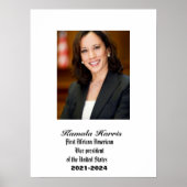 POSTER VICE-PRÉSIDENT KAMALA HARRIS (Devant)