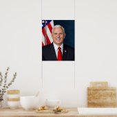 Poster Vice-président Mike Pence (Cuisine)