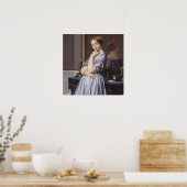 Poster Vicomtess othenin Dhaussonville portrait de fine a (Cuisine)