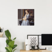 Poster Vicomtess othenin Dhaussonville portrait de fine a (Bureau à domicile)