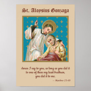 Poster Victime de St. Aloysius & Plague (M 006)