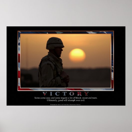 Poster Victoire (Devant)