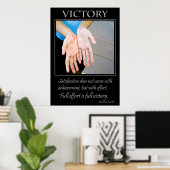 Poster Victoire (Bureau à domicile)