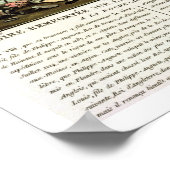 Poster Victoire acquise sur les Anglais par Louis VIII (1 (Coin)