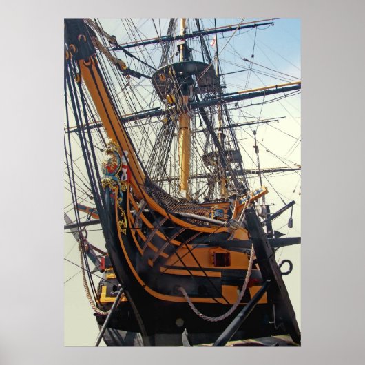 Poster Victoire : Bow Port Quarter (Devant)