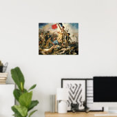 Poster Victoire de Delacroix Lady menant à la victoire (Bureau à domicile)