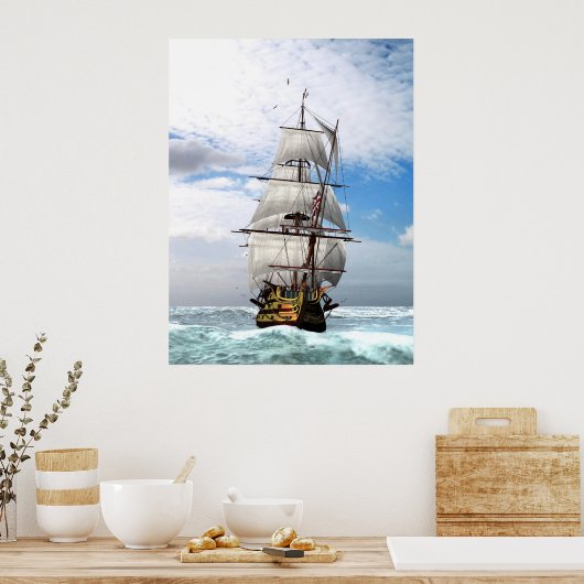 Poster Victoire de H M S (Cuisine)