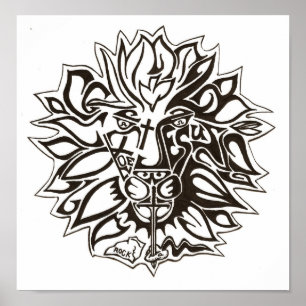 Poster Victoire de lion