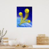 Poster Victoire de Tennis, personnalisée (Cuisine)