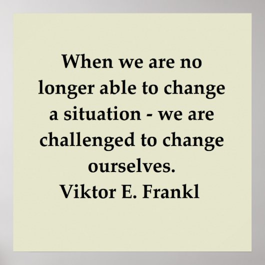 Poster victor frankl citation (Devant)