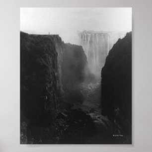 Poster Victoria Falls in Rhodesia