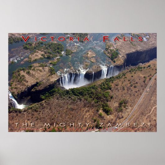 Poster Victoria Falls (v3) (Devant)