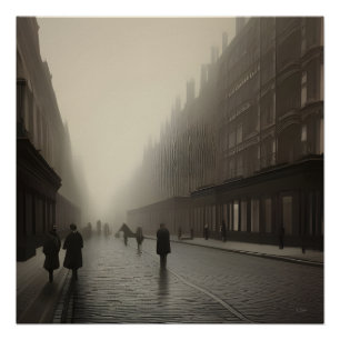 Poster - Victoria London Street